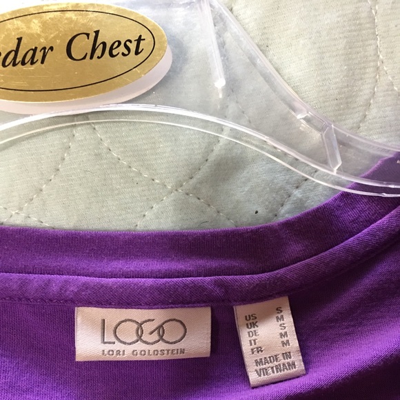 LOGO Sm short sleeve 2 pockets high low hem. - Picture 6 of 12